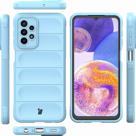 Pancerne etui Bizon Case Tur do Galaxy A23 4G / 5G, jasnoniebieskie