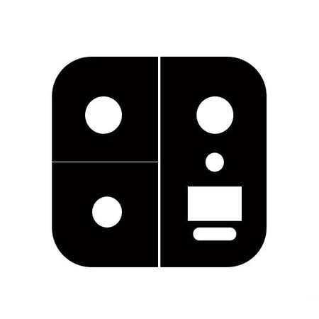 Szkło na aparat Bizon Glass Silk Lens do Xiaomi 13, 2 sztuki