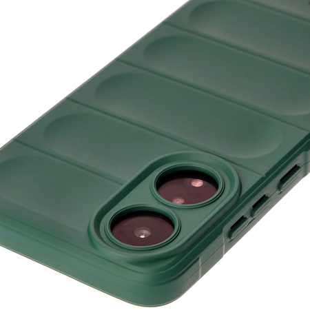 Pancerne etui Bizon Case Tur do Oppo A78 4G, ciemnozielone