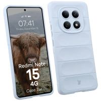 Pancerne etui Bizon Case Tur do Xiaomi Redmi Note 15 4G, jasnoniebieskie