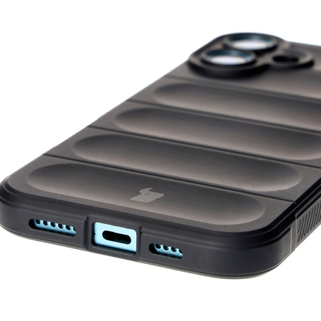 Pancerne etui Bizon Case Tur do iPhone 16 Plus, czarne