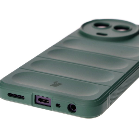 Pancerne etui Bizon Case Tur do Realme 11 5G, ciemnozielone