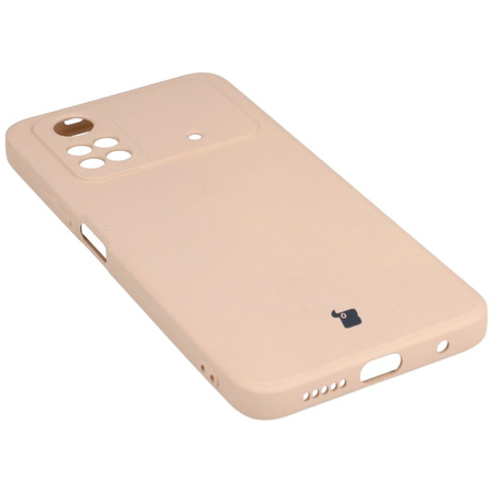 Etui Bizon Case Silicone do Xiaomi Poco M4 Pro 4G, jasnoróżowe
