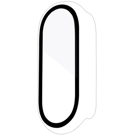 Etui ze szkłem Bizon Case, Case Watch Adamo Xiaomi Mi Band 7, przezroczyste