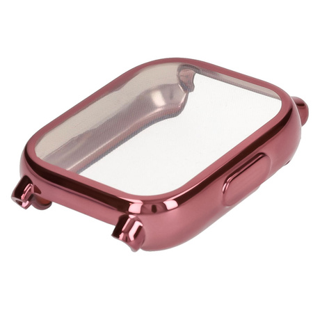 Etui Bizon Case Watch Felipe do Xiaomi Redmi Watch 5 Lite, różowe