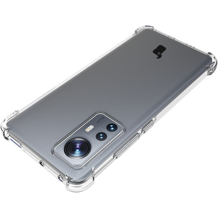 Etui + 2x folia Bizon Case Clear Pack do Xiaomi 12/12x, przezroczyste