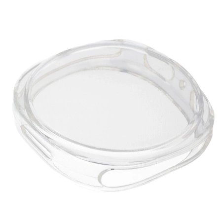 Etui z osłoną ekranu Bizon Case Watch Felipe do Galaxy Watch 8 44 mm, przezroczyste