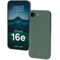 Etui Bizon Case Łupka do iPhone 16e, zielone