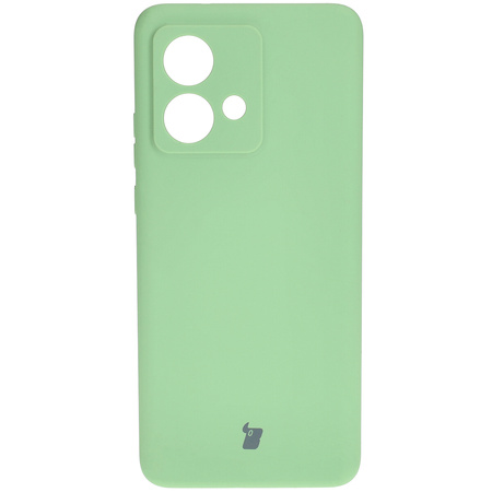 Silikonowe etui Bizon Soft Case do Motorola Edge 40 Neo, jasnozielony