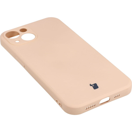 Etui Bizon Case Silicone iPhone 13, jasnoróżowe