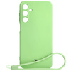 Etui Bizon Case Silicone do Galaxy A25 5G, jasnozielone