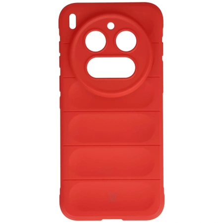 Pancerne etui Bizon Case Tur do Vivo X300 Pro, czerwone