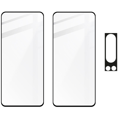 2x Szkło + szybka na aparat BIZON Edge 2 Pack do Pixel 8 Pro