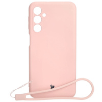 Etui Bizon Case Silicone do Galaxy M34 5G, jasnoróżowe