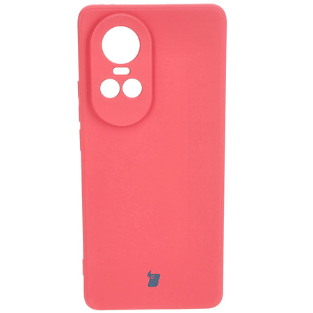 Etui Bizon Case Silicone Sq do Oppo Reno 10 5G, brudny róż