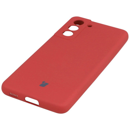 Etui Bizon Case Silicone do Galaxy S21, ciemny róż