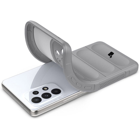 Pancerne etui Bizon Case Tur do Galaxy A53 5G, jasnoszare