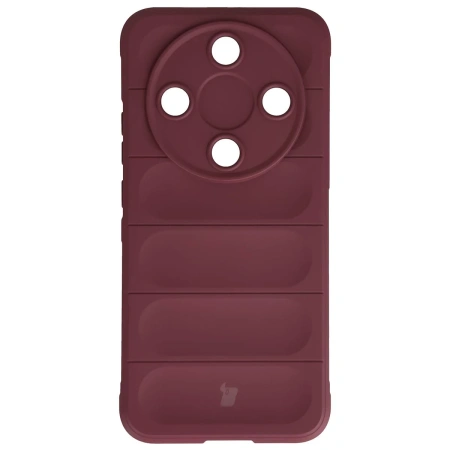 Pancerne etui Bizon Case Tur do Honor Magic8 Lite, burgundowe