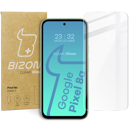 Szkło hartowane Bizon Glass Clear 2 do Pixel 8a