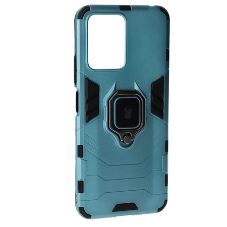 Etui Bizon Case Armor Ring do Xiaomi POCO X5 / Redmi Note 12 5G, niebieskie