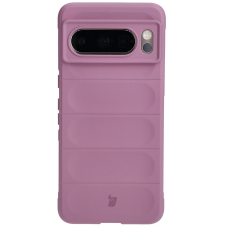 Pancerne etui Bizon Case Tur do Google Pixel 8 Pro, jasnofioletowe