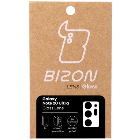 Szkło na aparat Bizon Glass Lens dla Galaxy Note 20 Ultra, 2 sztuki