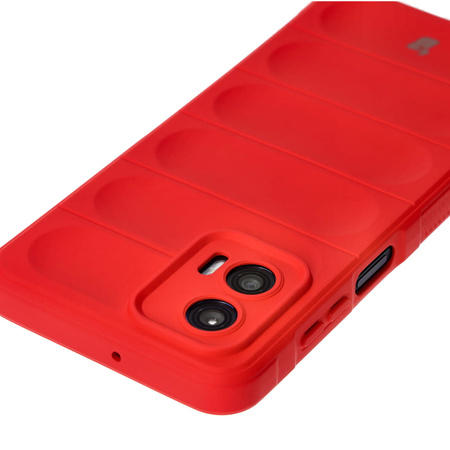 Pancerne etui Bizon Case Tur do Motorola Moto G73 5G, czerwone