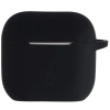Silikonowe etui z karabińczykiem Bizon Case Headphone Silicone do AirPods 4, jasnozielone