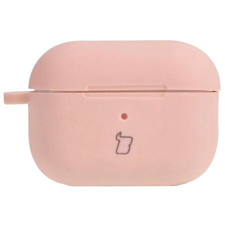 Etui Bizon Case Headphone Silicone do AirPods Pro 2, jasnoróżowe