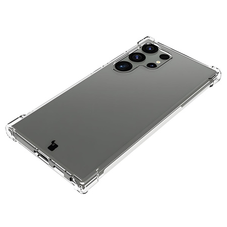 Elastyczne etui Bizon Case Salpa do Galaxy S24 Ultra, przezroczyste