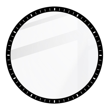 Szkło hybrydowe Bizon Glass Watch Edge Hybrid dla Huawei Watch GT 5 46 mm, czarne