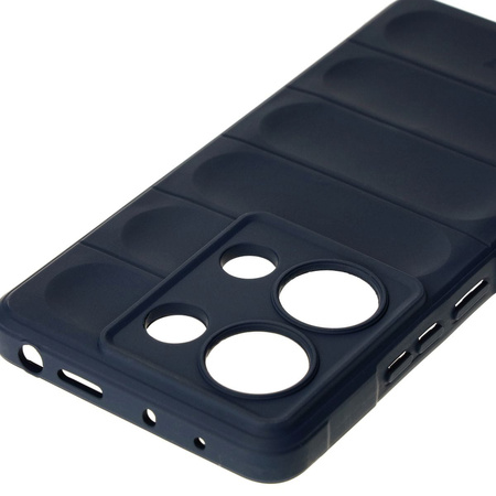 Pancerne etui Bizon Case Tur do Xiaomi Poco M6 Pro 4G / Xiaomi Redmi Note 13 Pro 4G, granatowe