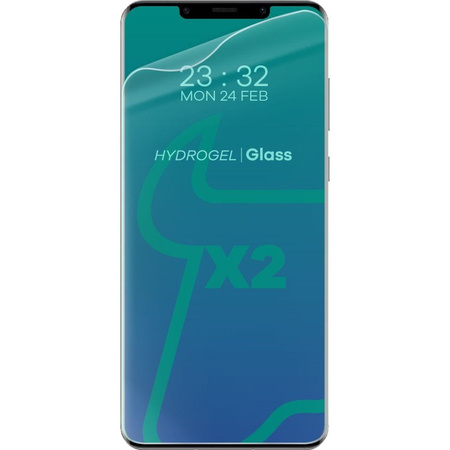 Folia hydrożelowa na ekran Bizon Glass Hydrogel dla Huawei Mate 50 Pro, 2 sztuki