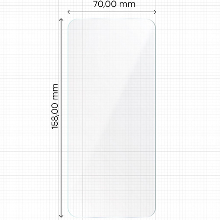 Folia hydrożelowa na ekran Bizon Glass Hydrogel Front Duo do Oppo A98, 2 sztuki