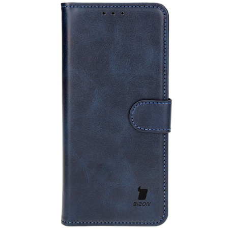 Etui z klapką Bizon Case Pocket do Motorola Edge 50 Pro, granatowe