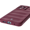 Pancerne etui Bizon Case Tur do Xiaomi Redmi Note 12 4G, burgundowe