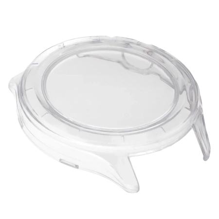 Etui ze szkłem do zegarka Bizon Case Watch Adamo do Xiaomi Watch S4, przezroczyste