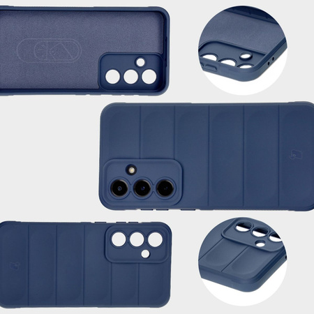 Pancerne etui Bizon Case Tur do Galaxy S24 FE, granatowe