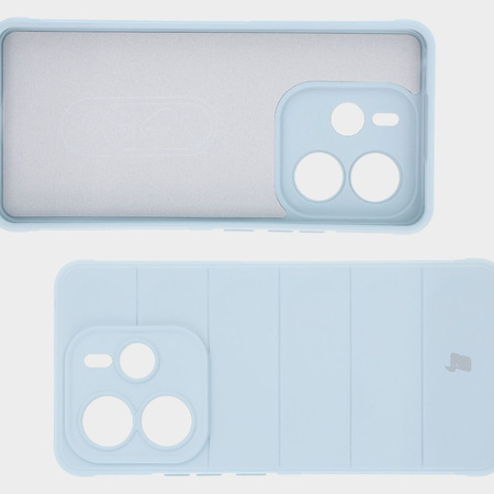Pancerne etui Bizon Case Tur do Xiaomi Redmi Note 14 5G, jasnoniebieskie