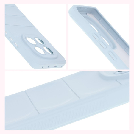 Pancerne etui Bizon Case Tur do Xiaomi Redmi Note 14 Pro 5G / Poco X7, jasnoniebieskie