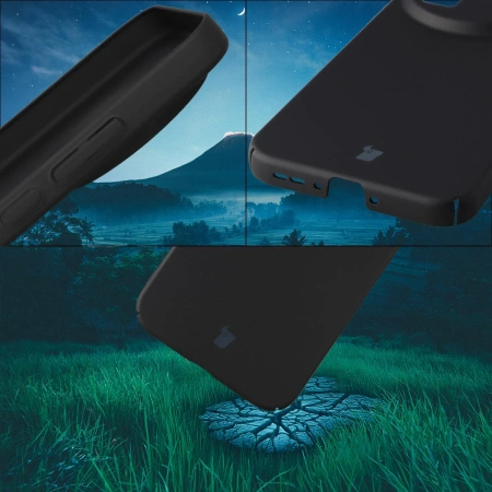 Etui Bizon Case Łupka do Realme GT 8 Pro, czarne