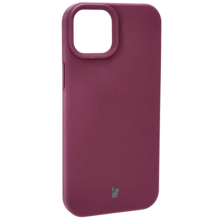 Silikonowe etui Bizon Soft Case do iPhone 15 Plus, ciemnofioletowe
