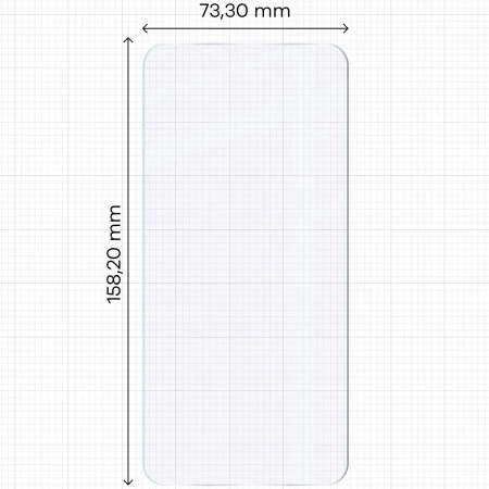 Elastyczne szkło hybrydowe Bizon Glass Mule do Nothing Phone (3)