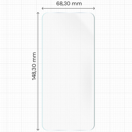 Folia hydrożelowa na ekran Bizon Glass Hydrogel Front Duo do Xiaomi 15, 2 sztuki