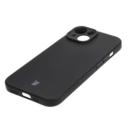 Etui Bizon Case Silicone do iPhone 15, czarne