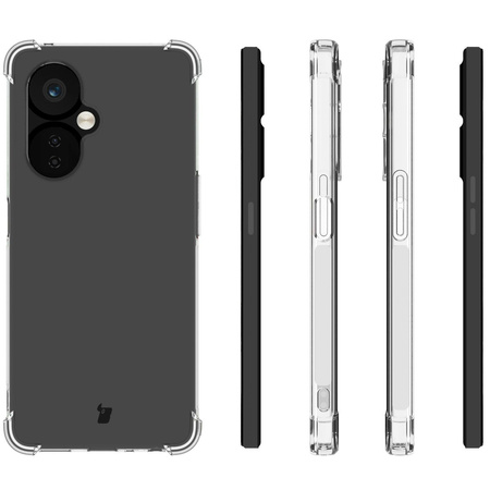 Elastyczne etui Bizon Case Salpa do OnePlus Nord CE 3 Lite, przezroczyste