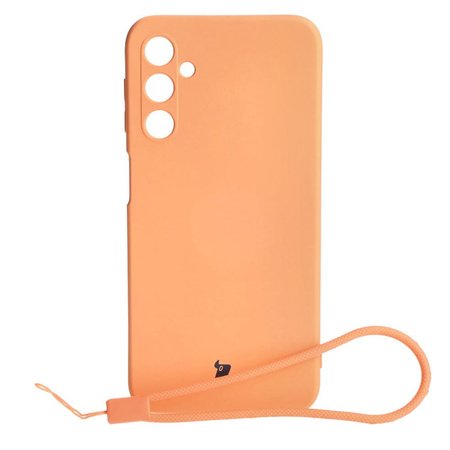 Etui Bizon Case Silicone do Samsung Galaxy A24, pomarańczowe