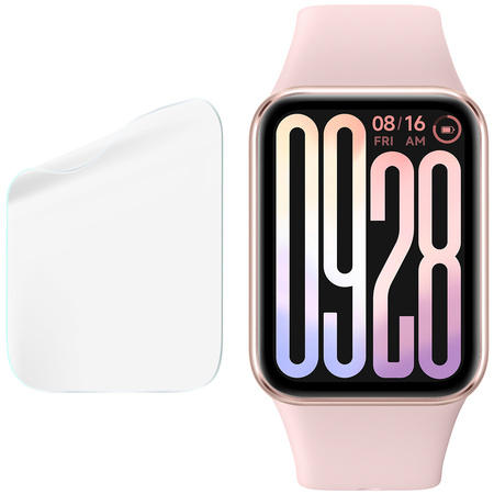 Folia hydrożelowa na ekran Bizon Glass Watch Hydrogel do Xiaomi Smart Band 9 Pro, 2 sztuki