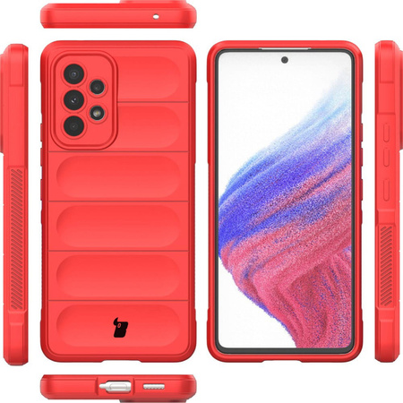 Pancerne etui Bizon Case Tur do Galaxy A53 5G, czerwone