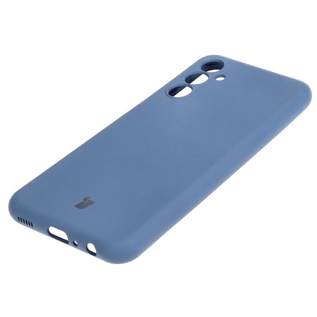 Etui Bizon Case Silicone do Galaxy M34 5G, granatowe